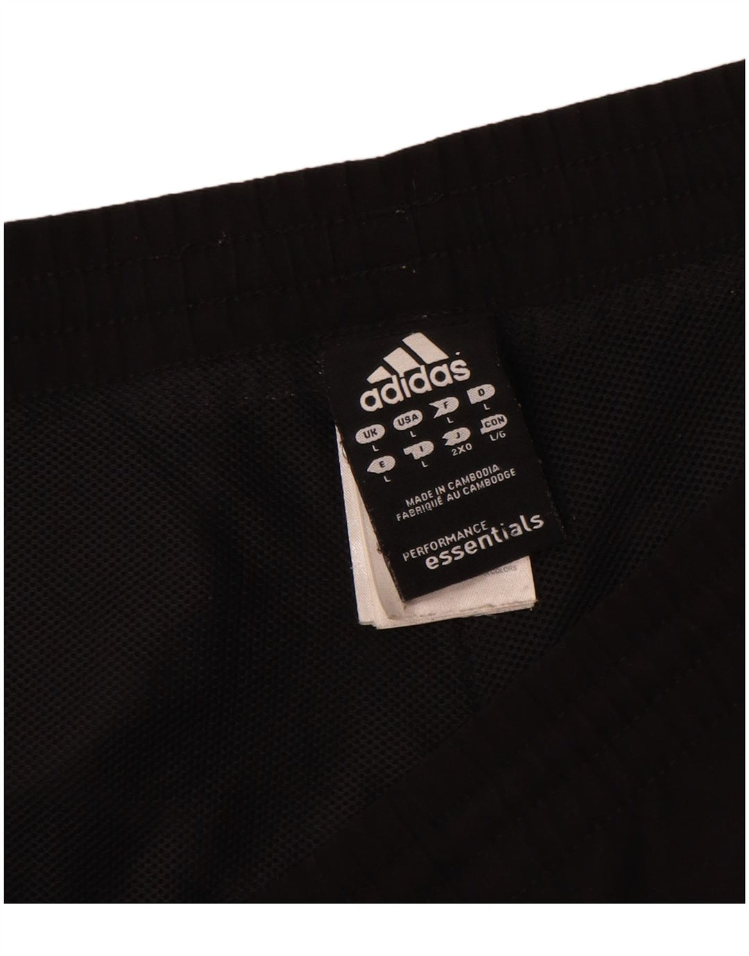 Adidas Mens Climalite Sport Shorts Grande Poliéster Preto