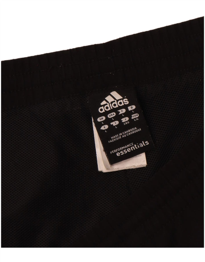 Adidas Mens Climalite Sport Shorts Grande Poliéster Preto