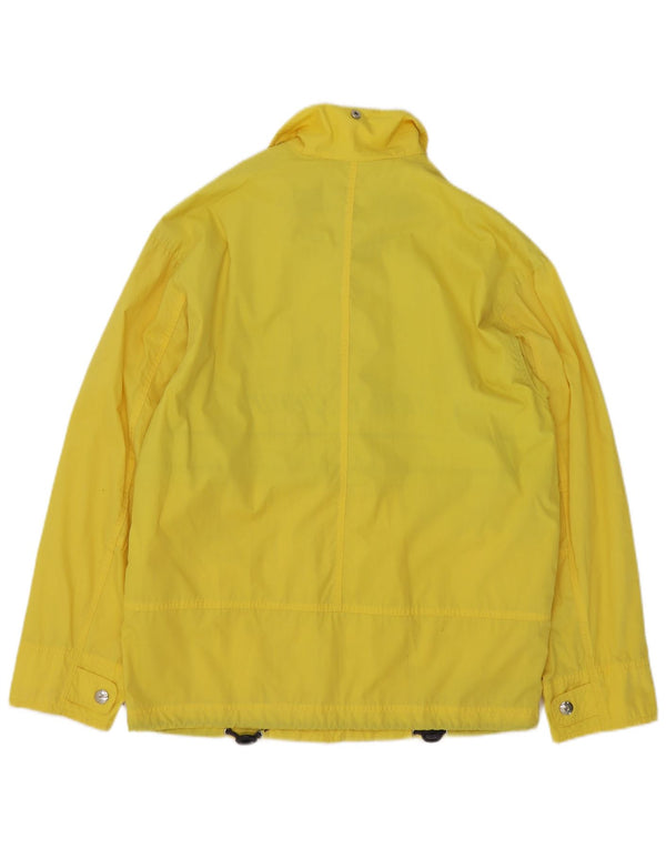 Jaqueta utilitária masculina vintage UK 44 2XL amarela