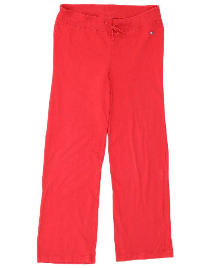 Calça de treino feminina Champion grande algodão vermelho
