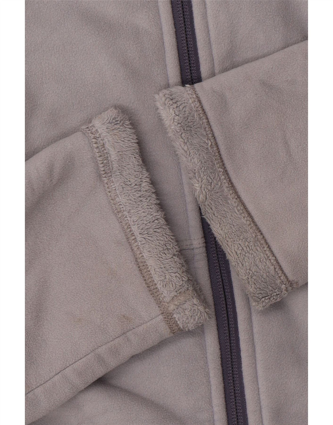 Jaqueta de lã feminina THE NORTH FACE UK 14 poliéster cinza médio