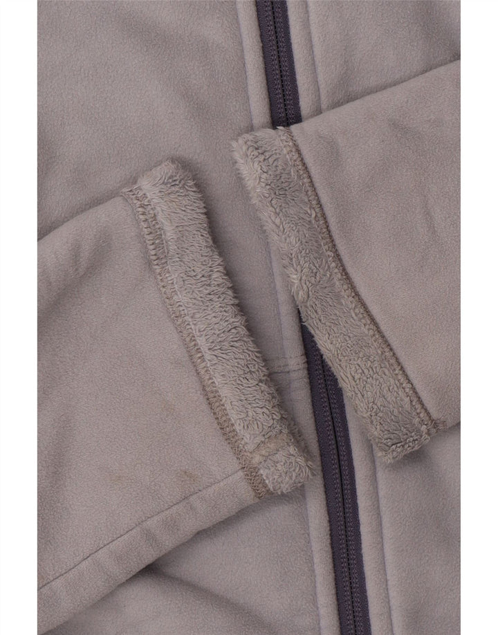 Jaqueta de lã feminina THE NORTH FACE UK 14 poliéster cinza médio