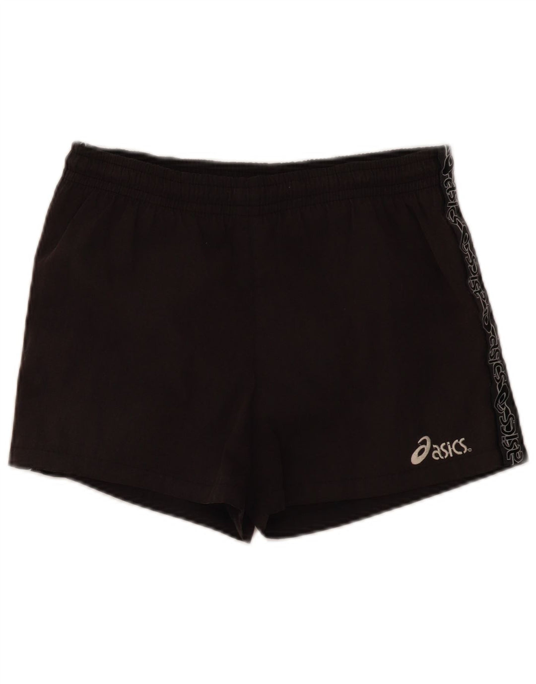 Shorts de natação masculino Asics Graphic pequeno preto
