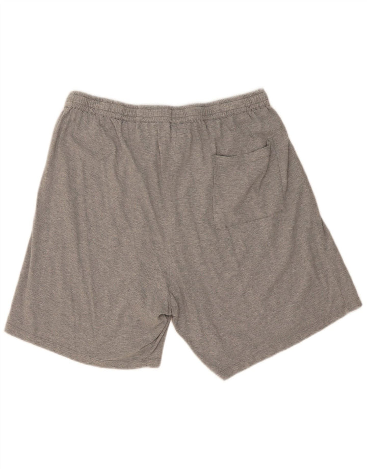 Shorts esportivos masculinos John Lewis XL cinza algodão