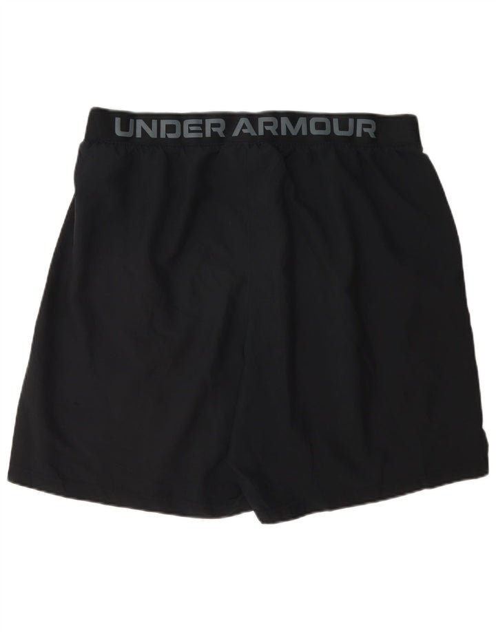 Shorts esportivos regulares masculinos Under Armour XL poliéster preto