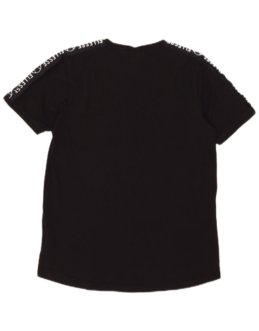 Camiseta Ellesse masculina gráfica grande preta