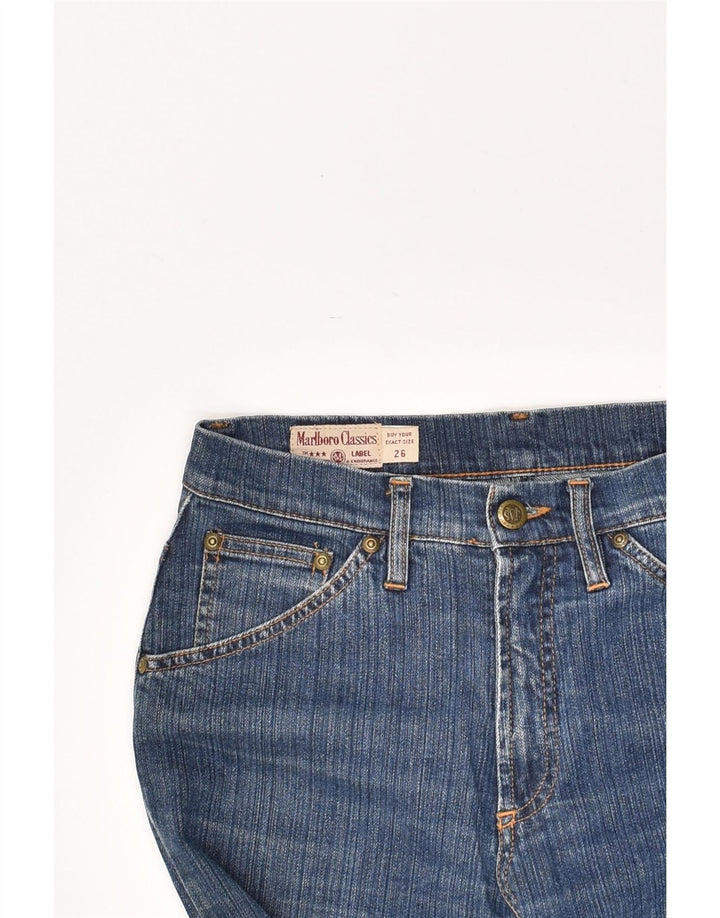 MARLBORO CLASSICS Womens Straight Jeans W26 L25  Blue Cotton Vintage Marlboro Classics and Second-Hand Marlboro Classics from Messina Hembry 
