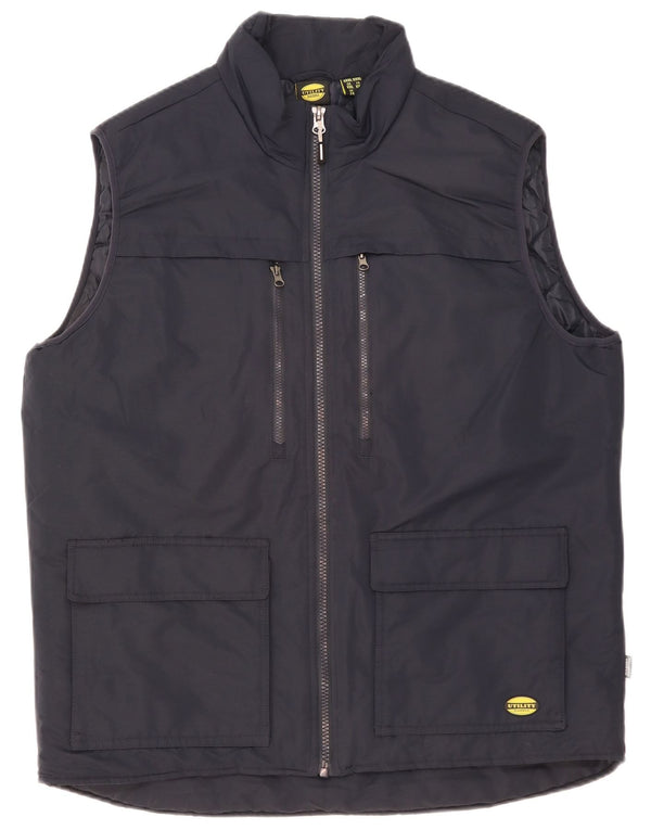 Diadora Womens Utility Gilet UK 24 3XL Azul Marinho Poliéster