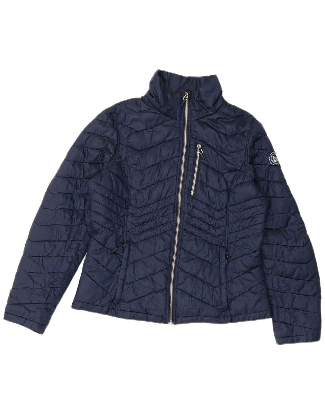 Jaqueta acolchoada feminina Nautica UK 18 XL azul marinho