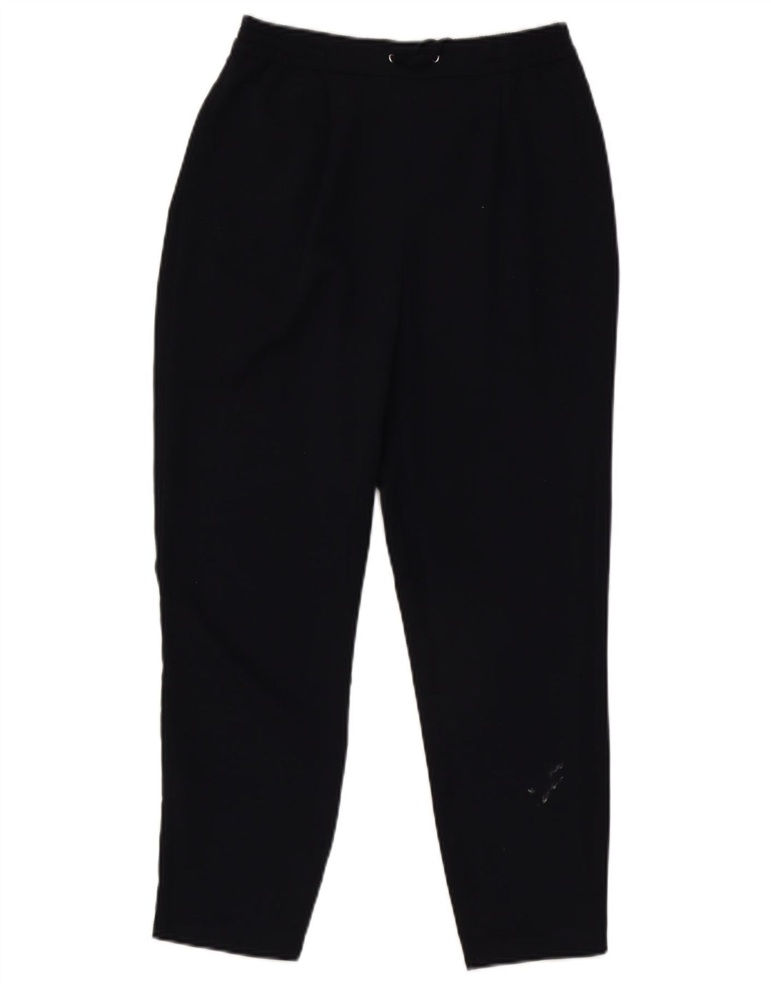 Calça de treino feminina Zara UK 6 XS azul marinho poliéster