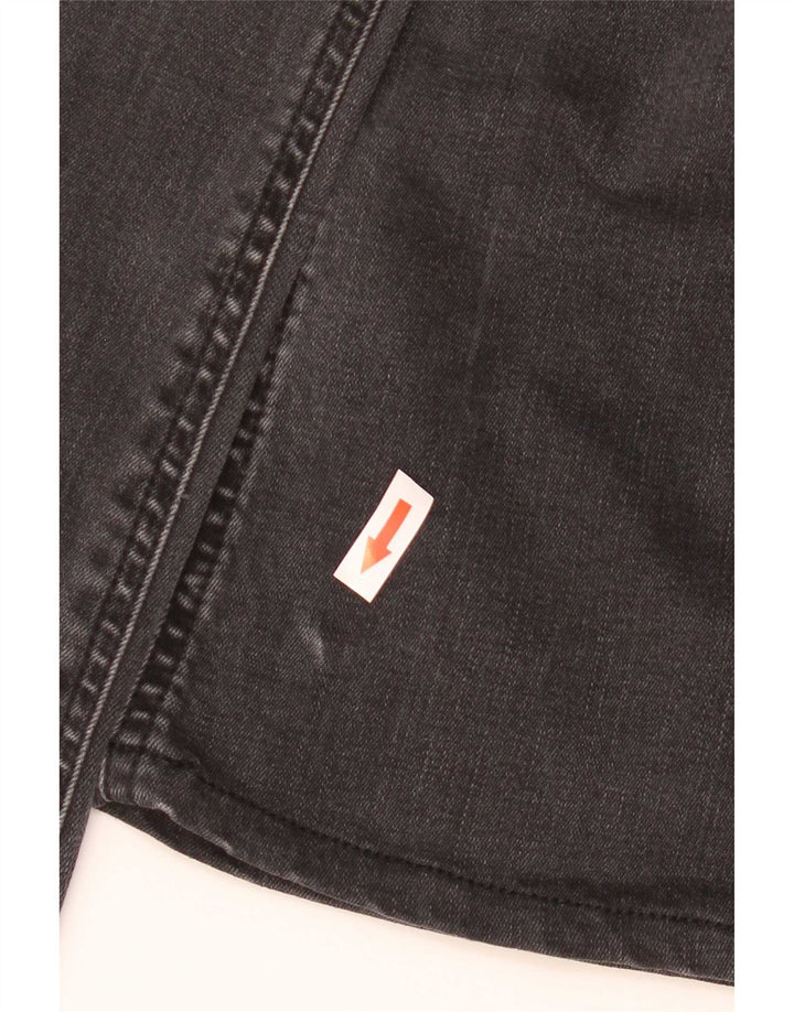 Zara Jeans feminino queimado EU 34 2XS W24 L31 cinza