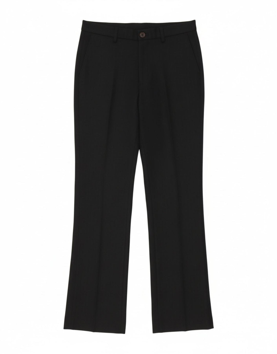 VINTAGE Womens Bootcut Chino Trousers W36 L27 Black Vintage Vintage and Second-Hand Vintage from Messina Hembry 