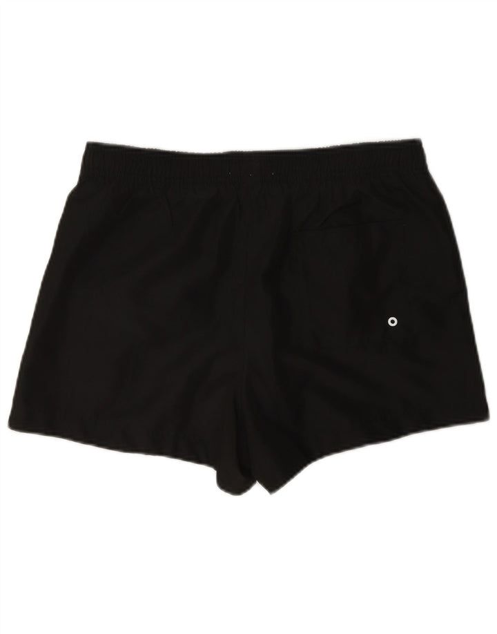Calvin Klein Shorts de natação masculino gráfico pequeno preto colorblock poliéster