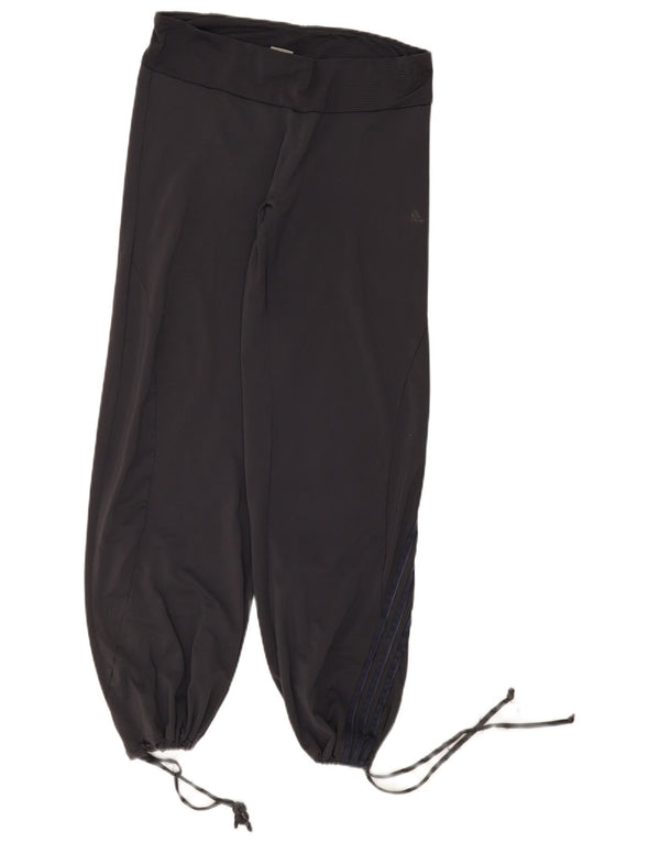 Adidas Mulheres Relaxed Fit Calças de Treino Joggers UK 18 XL Cinza Esportes