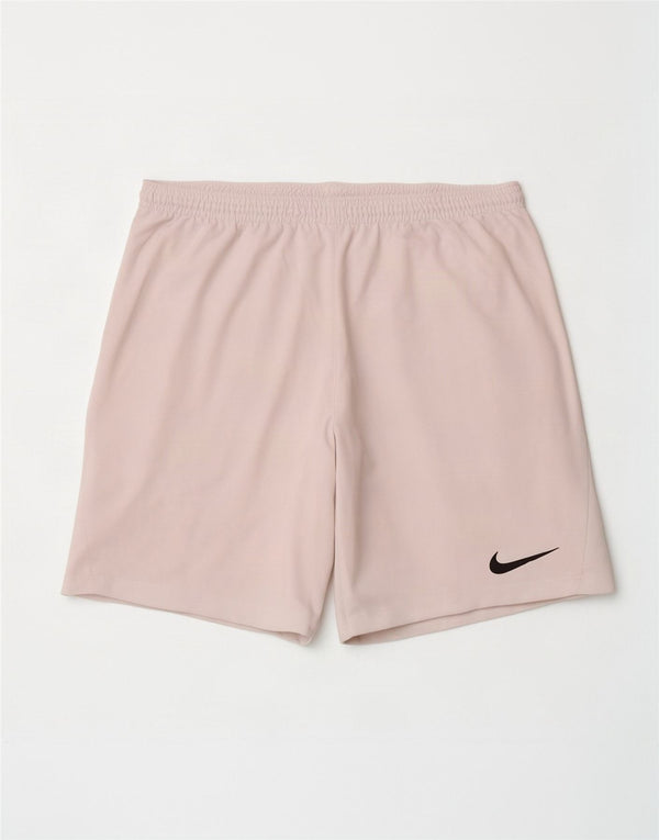 Nike Mens Dri Fit Slim Sport Shorts Grande Poliéster Branco