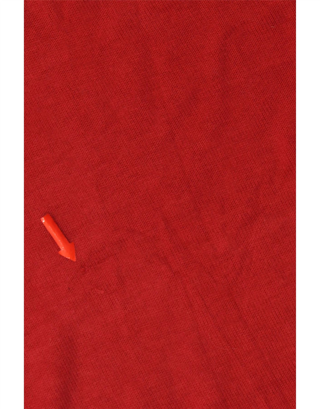 Suéter masculino Zara com gola redonda, grande algodão vermelho
