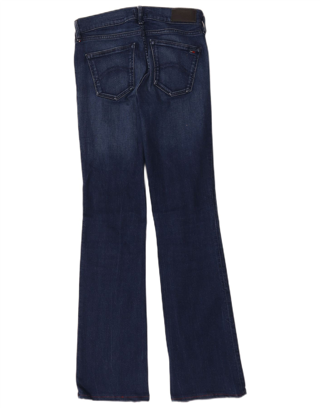 Jeans feminino Tommy Hilfiger queimado W26 L32 algodão azul