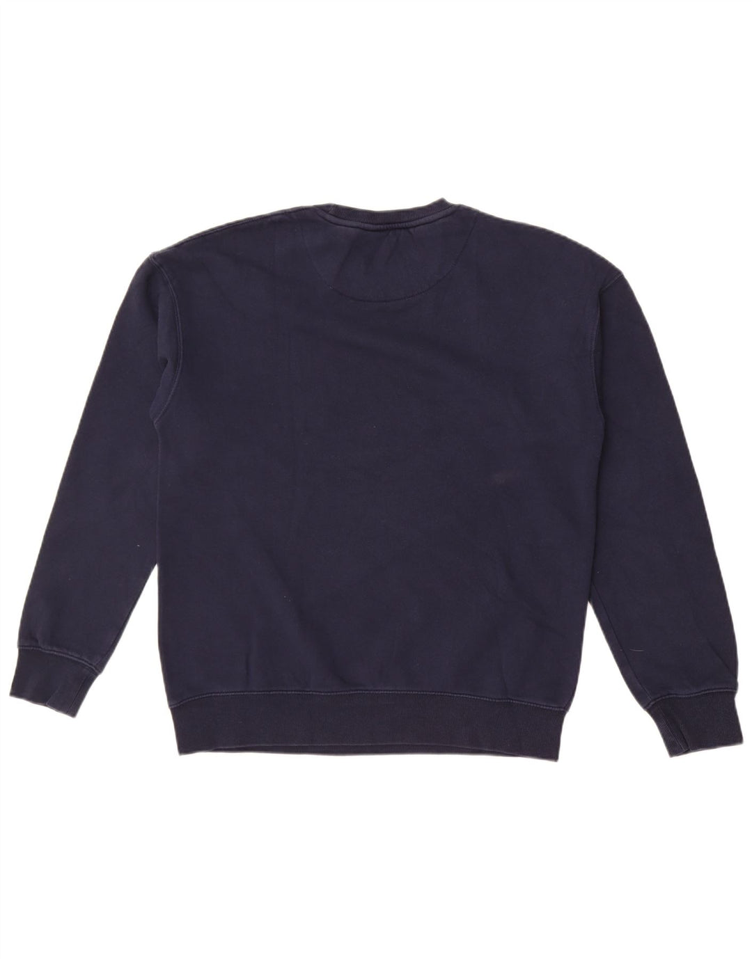 Jack & Jones moletom gráfico masculino jumper médio azul marinho algodão