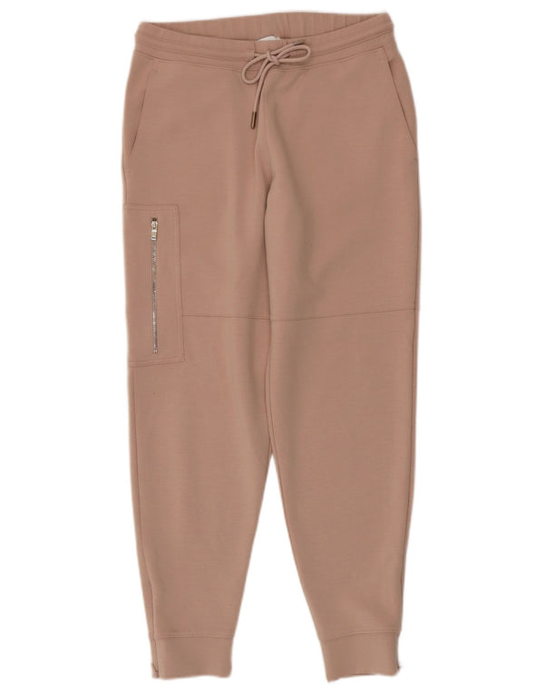 Calça de treino feminina Reiss Joggers UK 6 XS rosa poliéster