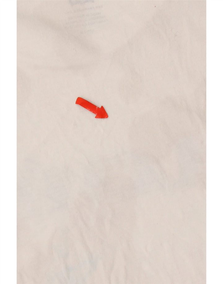 Camiseta feminina Levi's com estampa gráfica pequena branca