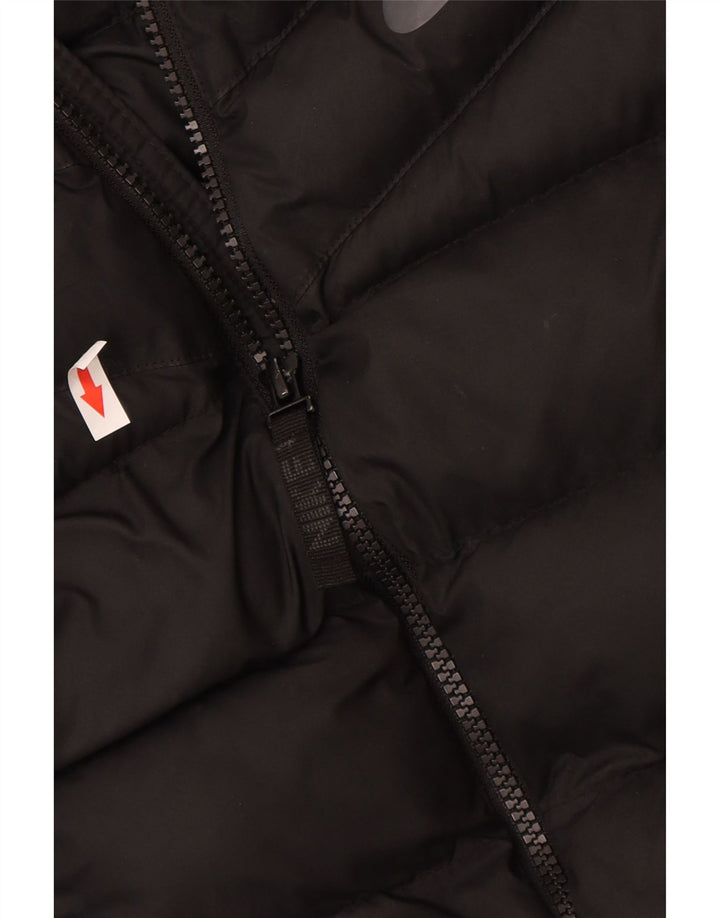 Jaqueta acolchoada com capuz Nike Boys 13-14 anos XL preto poliéster