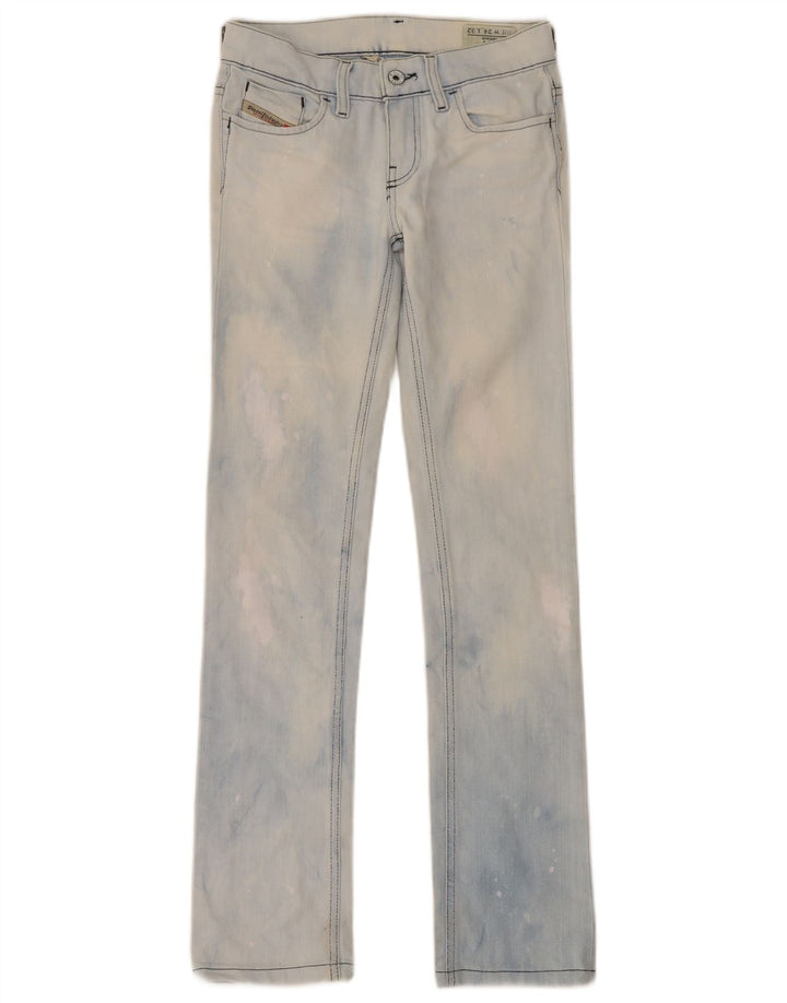 Diesel Feminino Liv Slim Jeans W24 L32 Azul