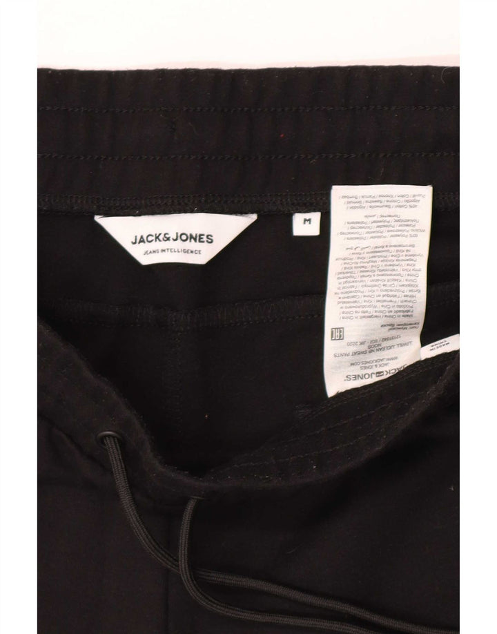 Calça de treino masculina Jack & Jones Joggers poliéster preto médio