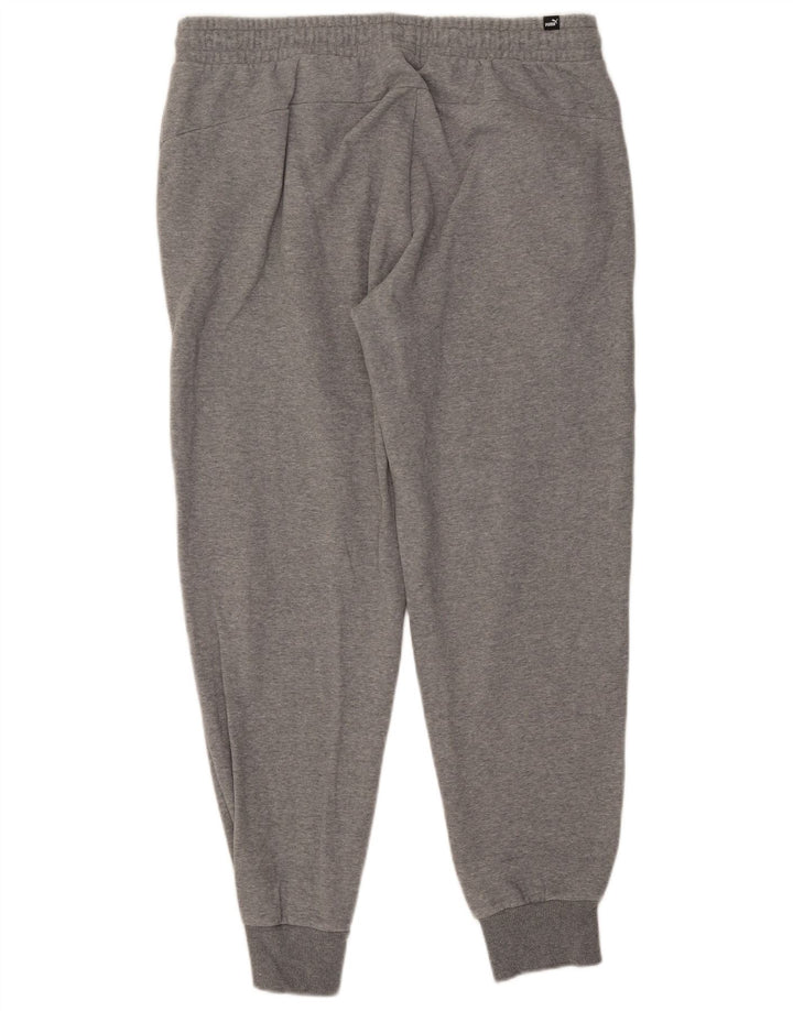 Calça de treino masculina Puma Joggers XL cinza algodão
