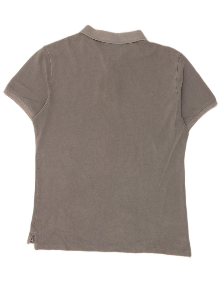 Camisa polo masculina Blauer cinza médio