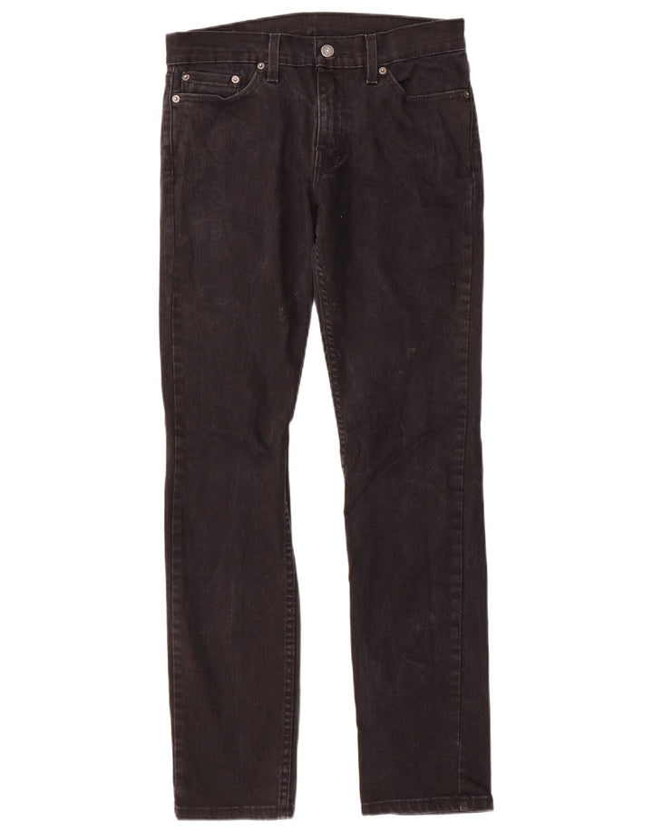 Jeans Levis 511 Slim Masculino W29 L32 Algodão Preto