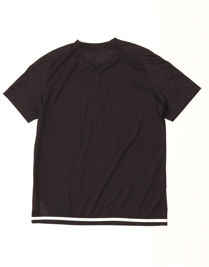 Camiseta masculina JAKO grande poliéster colorblock preto grande