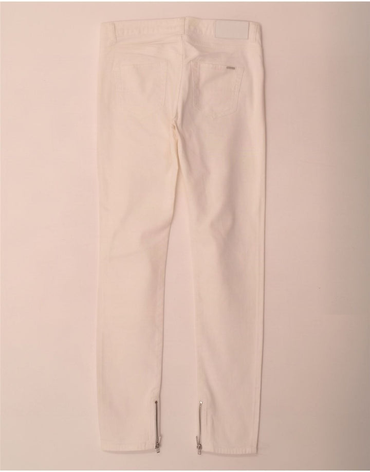 Hugo Boss Jeans Slim Feminino W28 L32 Algodão Branco