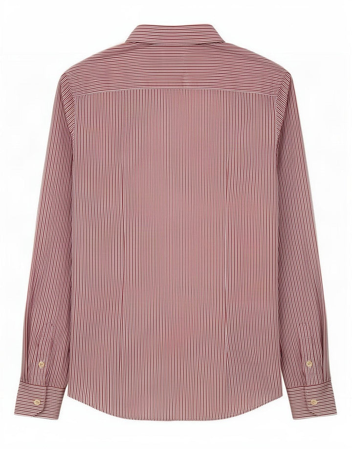 Camisa masculina Dolce & Gabbana IT 48 algodão listrado multicolorido médio