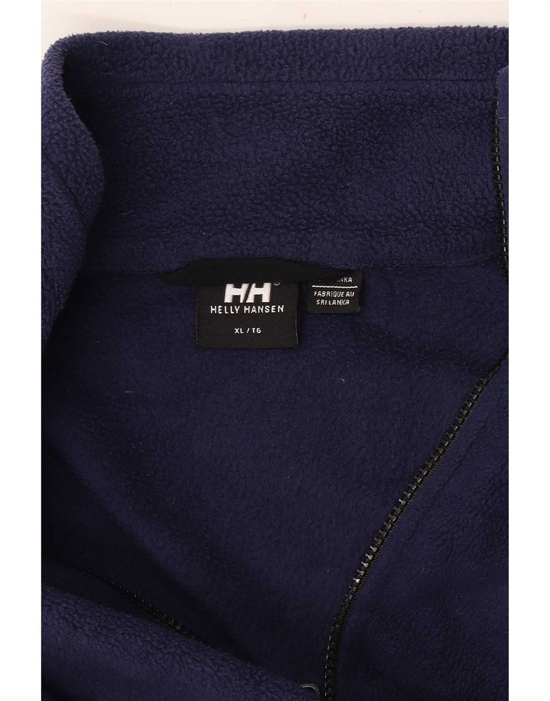 Jaqueta de lã masculina Helly Hansen UK 42 XL azul marinho