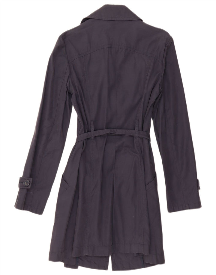 Trench Coat feminino Sisley IT 44 algodão azul marinho médio
