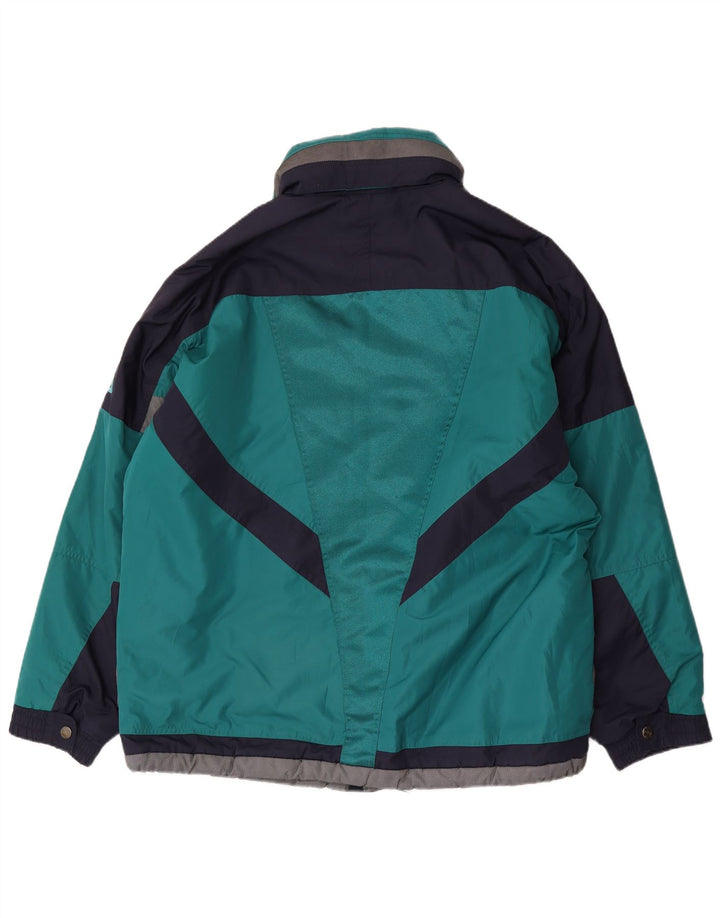 Jaqueta de esqui masculina Fila IT 56 3XL azul colorblock poliéster