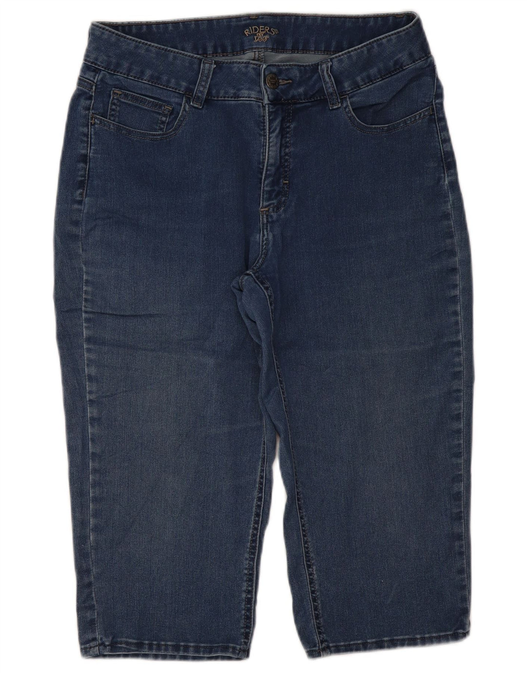 Calça jeans feminina LEE Riders Capri W32 L19 azul