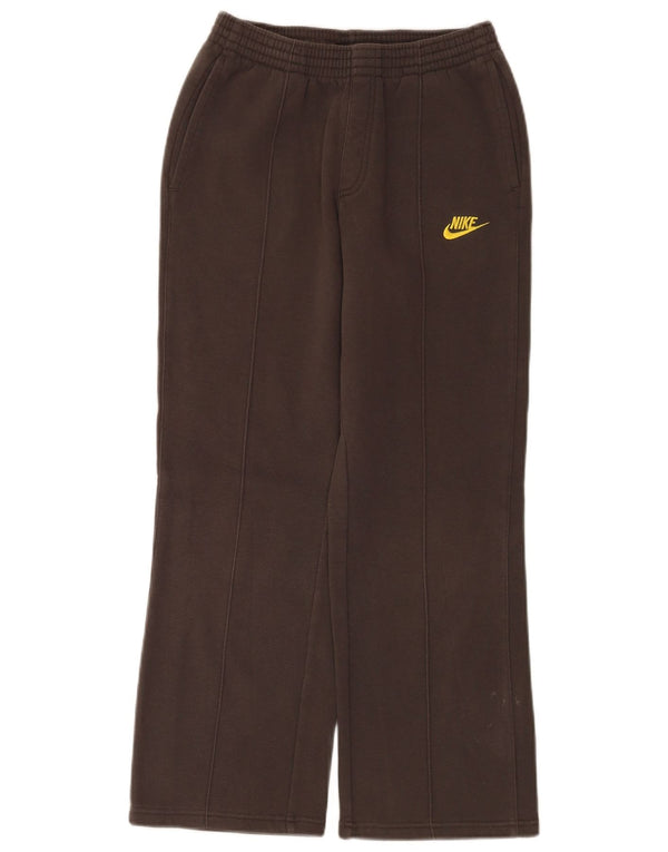 Calça de treino Nike para meninas 10-11 anos algodão marrom médio