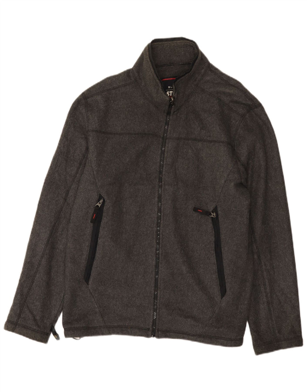 Jaqueta masculina de lã Marks & Spencer UK 38 poliamida cinza médio