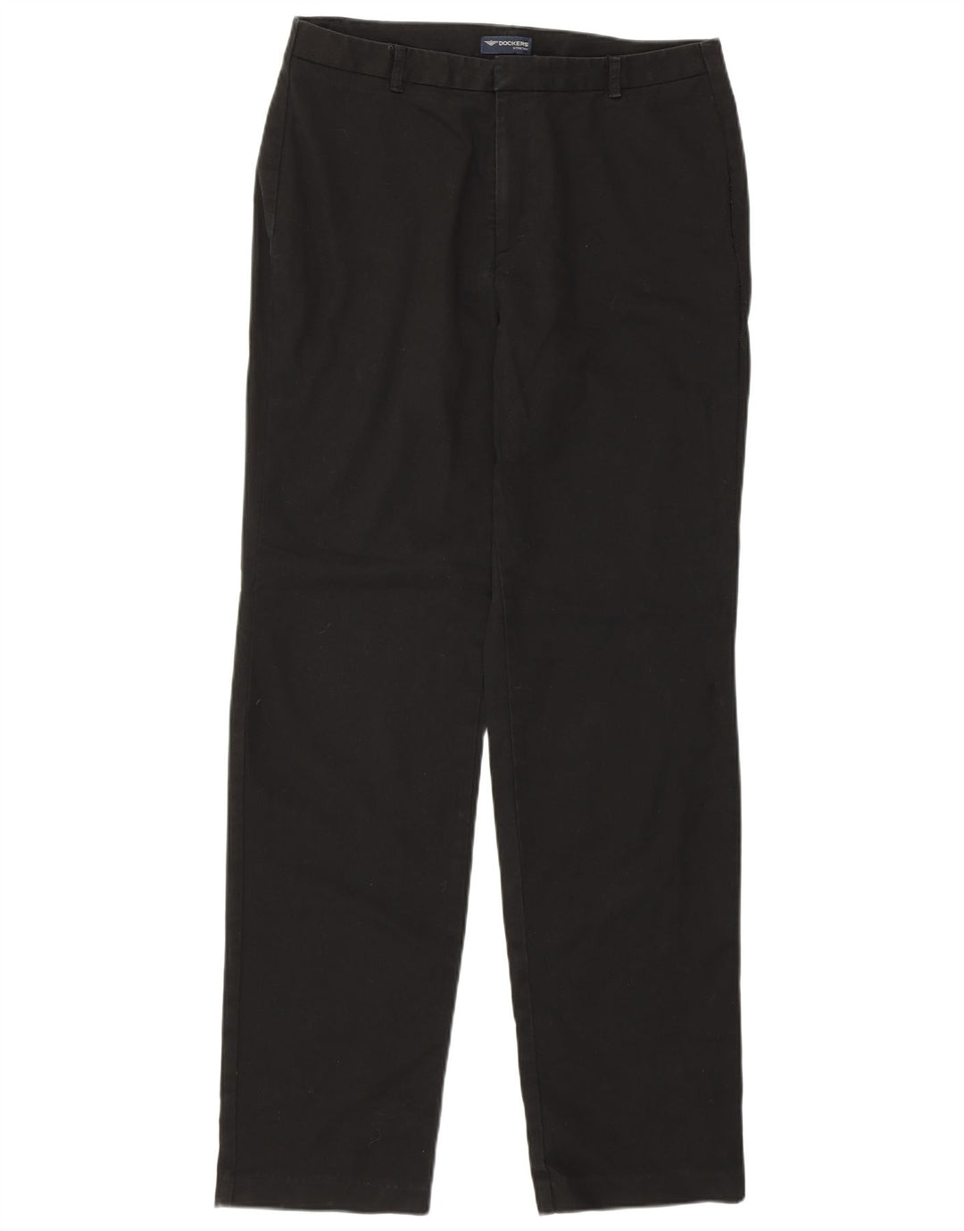 Calça feminina reta casual DOCKERS W32 L32 preta