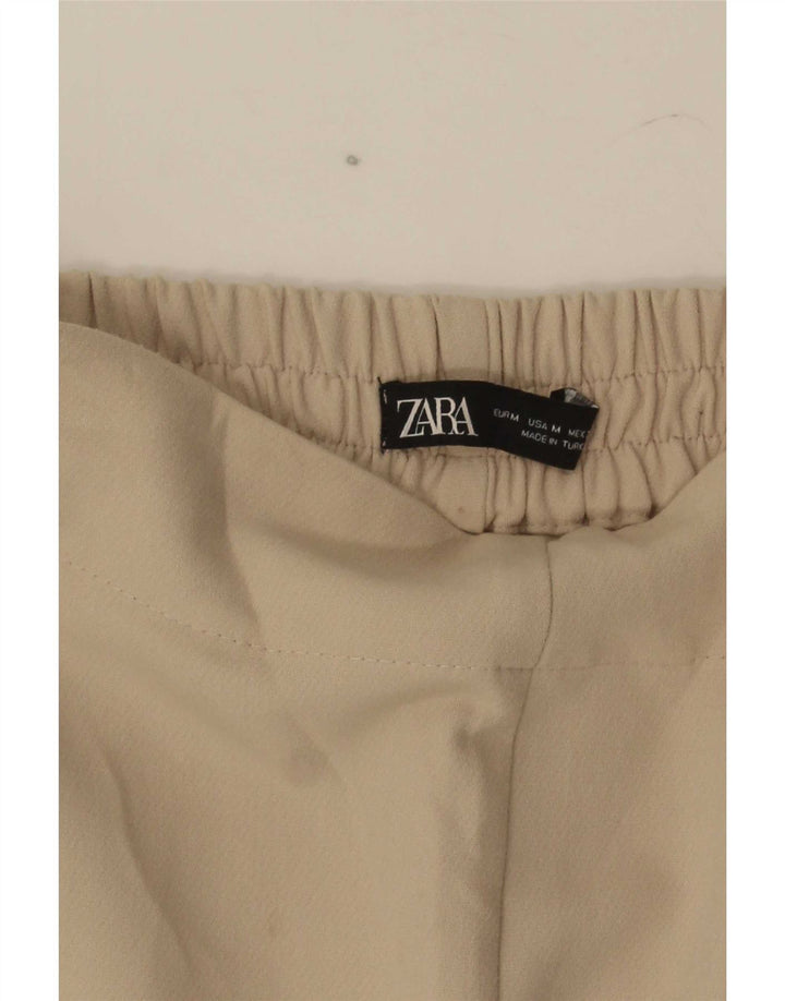 Calça Chino Cônica Feminina Zara Médio W28 L28 Bege