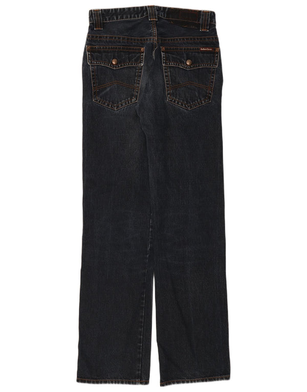 Marlboro Classics Mens Straight Jeans W30 L34 Azul Marinho Algodão