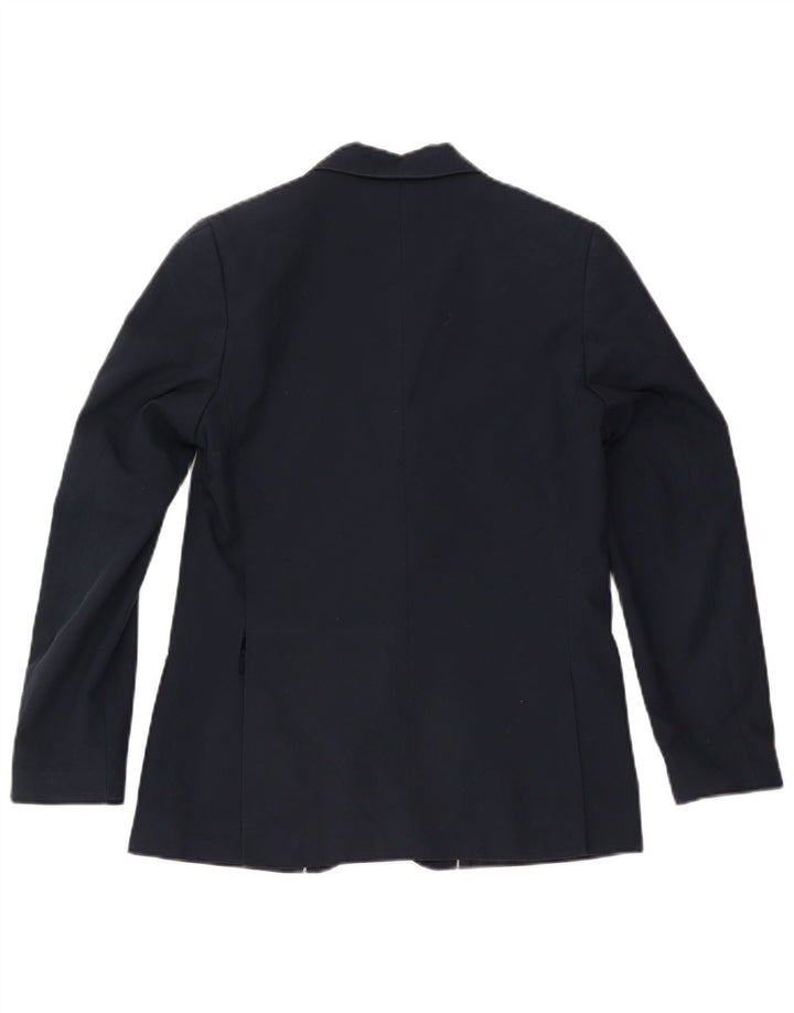 Jaqueta blazer de 2 botões Marks & Spencer Boys 13-14 anos azul marinho poliéster
