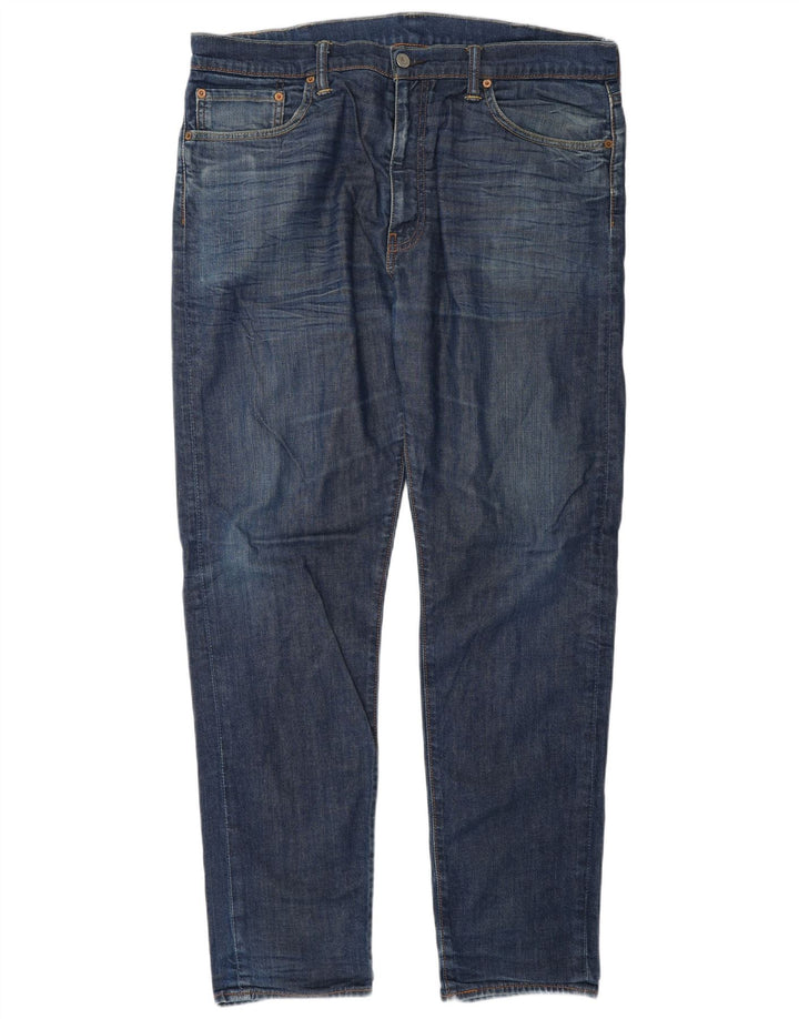 LEVI'S Masculino 508 Tapered Jeans W38 L32 Azul Algodão
