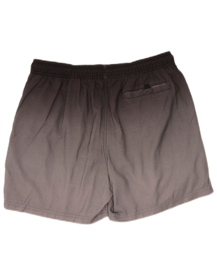 Shorts de natação masculino Marks & Spencer médio cinza colorblock poliéster