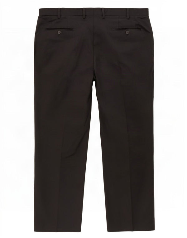 Calça masculina Marks & Spencer Autograph Straight Suit W40 L29 preta