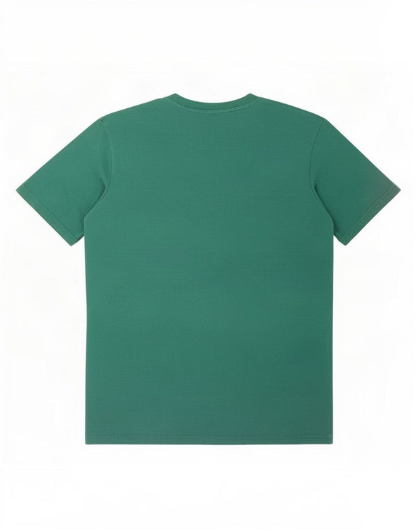 Camiseta gráfica masculina Jack & Jones Top grande de algodão colorido verde