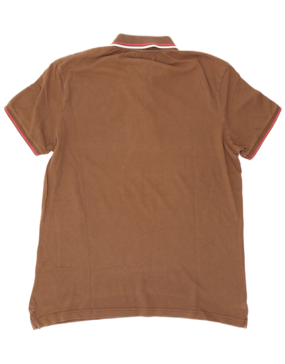 Camisa polo masculina Diadora XL algodão marrom