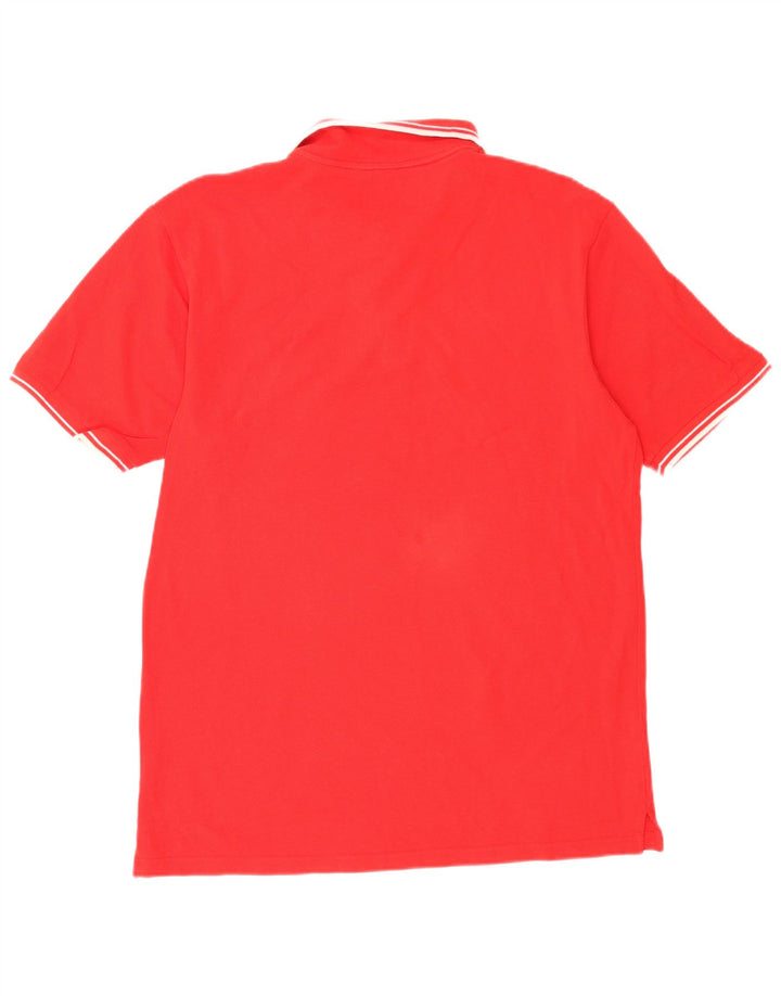 Camisa polo masculina Umbro 2XL algodão vermelho