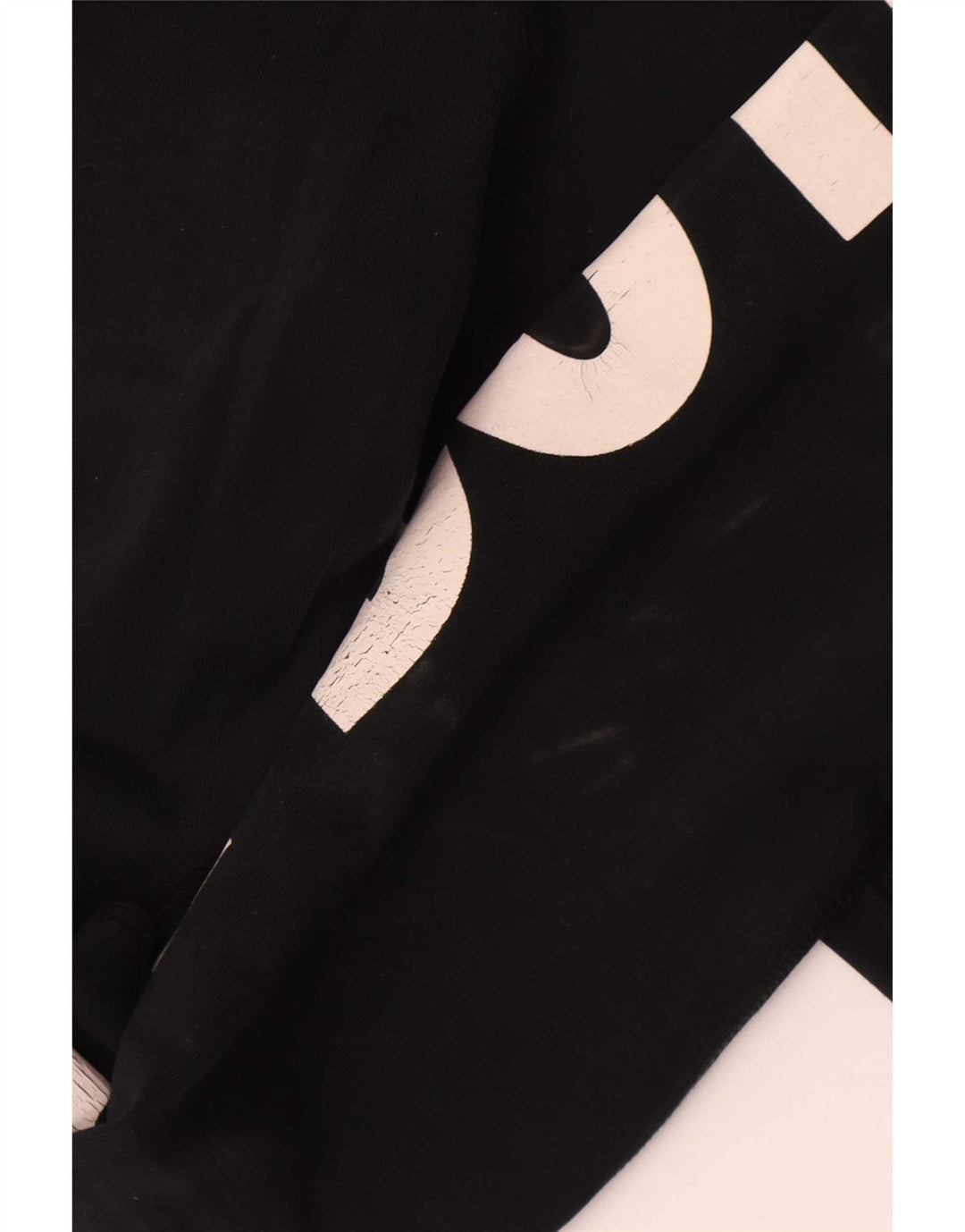 Leggings Nike Femininas Graphic UK 12 Médio Algodão Preto